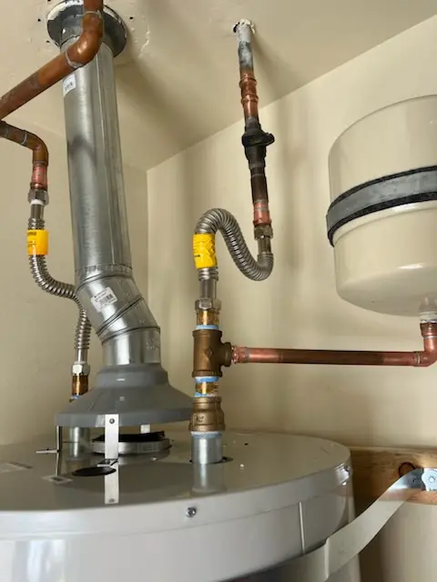 Water heater installation and plumbing repair in Oak Creek